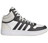 Zapatillas adidas hoops 3.0 mid hombre blanco