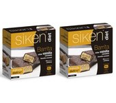 Siken Diet Barrita Vainilla 10 Unidades Duplo Promocion