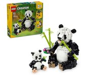Lego Creator Fauna Salvaje: Familia de Pandas, Orcas o Pingüinos Transformables para Niños 8+ Años