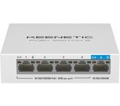 Keenetic PoE Plus Switch 5 Switch 5 Puertos 1 Puerto Gigabit + 4 Puertos PoE+ 60W