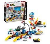 Lego Super Mario Kart: Garaje de Toad, Juguete Personalizable Coche y 2 Figuras para Niños 8+ Años