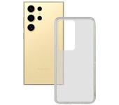 Ksix Funda Flexible Antihuellas Carga Inalámbrica Transparente Para Samsung Galaxy S24 Ultra 5G