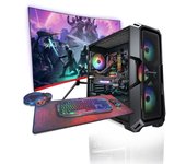 PcVIP Pack Gaming Dagger One AMD Ryzen 7 5800X3D/32GB/2TB SSD/RTX4060 Ti/Monitor 27" + Periféricos