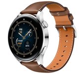 Huawei Watch 3 Reloj Smartwatch 46mm Edición Classic Acero Inoxidable con Correa de Piel Marrón