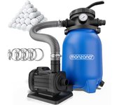 Depuradora piscina MZPP100 5000 L/h con bolas de filtro