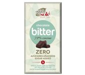 Chocolates Solé Chocolate Bitter Con Stevia 72% Cacao 100g