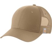 Carhartt Rugged Professional Series Canvas Mesh Back Gorro - Verde Marrón (un tamaño)