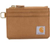 Carhartt Nylon Duck Zipped Monedero para damas - Marrón (un tamaño)