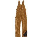 Carhartt Firm Duck Insulated BIB En general - Marrón (XL)