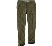 Carhartt Cargo Fleece Lined Work Pantalón - Verde (40)