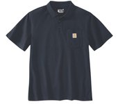 Carhartt Loose Fit Short-Sleeve Pocket Polo - Azul