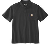 Carhartt Loose Fit Short-Sleeve Pocket Polo - Negro (M)