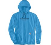 Carhartt Force Relaxed Fit Lightweight Logo Graphic Sudadera - Azul (XL)