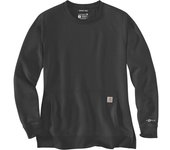 Carhartt Force Relaxed Fit Lightweight Sudadera de dama - Negro