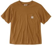 Carhartt Loose Fit Lightweight Short Sleeve Crewneck Ladies Camiseta - Marrón
