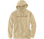 Carhartt Signature Logo Midweight Sudadera con capucha - Beige (XL)