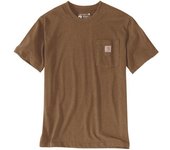 Carhartt Workwear Pocket Camiseta - Marrón (L)
