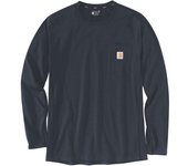 Carhartt Force Flex Pocket Camisa de manga larga - Azul (L)