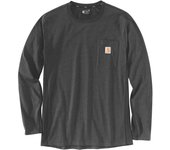 Carhartt Force Flex Pocket Camisa de manga larga - Gris (2XL)
