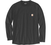 Carhartt Force Flex Pocket Camisa de manga larga - Negro (L)