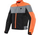 Dainese Elettrica Air Tex Chaqueta textil de la motocicleta - Negro Naranja (46)