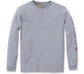 Carhartt Workwear Logo Camisa de manga larga para damas - Gris (XS)