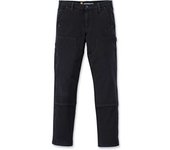 Carhartt Rugged Flex Stretch Twill Double Front Pantalones de señora - Negro (44 45)