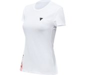 Dainese Logo Camiseta de mujer - Negro Blanco