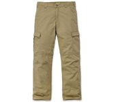 Carhartt Force Broxton Cargo Pantalones - Verde Marrón (42)