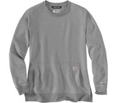Carhartt Force Relaxed Fit Lightweight Sudadera de dama - Gris (XL)