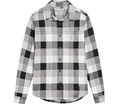 Carhartt Hamilton Camisa de franela para damas - Negro Gris Blanco (S)