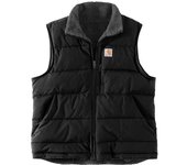Carhartt Relaxed Midweight Utility Chaleco de dama - Negro (L)