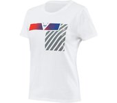 Dainese Illusion Camiseta de señoras - Gris Blanco (2XL)
