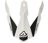Acerbis Linear Pico del Casco - Negro Blanco (un tamaño)