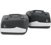 Hepco & Becker Caja Junior FLASH 40, bisel negro/plata - Negro Plata