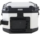 Hepco & Becker Caja de aluminio Xplorer 40 izquierda - Plata