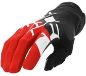 Acerbis MX Linear Guantes de motocross - Negro Rojo