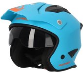 Acerbis Aria 2023 Solid Casco Jet - Azul (XL)