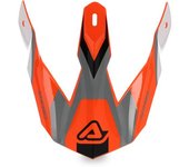 Acerbis Linear Pico del Casco - Naranja (un tamaño)
