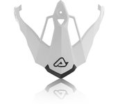 Acerbis Reactive VTR Pico del Casco - Blanco (un tamaño)