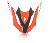 Acerbis Profile 4 Pico del Casco - Negro Blanco Naranja