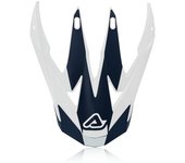 Acerbis X-Racer VTR Pico del Casco - Blanco Azul (un tamaño)