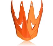 Acerbis X-Racer VTR Pico del Casco - Naranja (un tamaño)