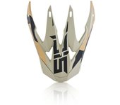 Acerbis X-Racer VTR Pico del Casco - Marrón (un tamaño)