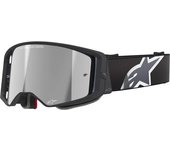 Alpinestars Supertech Corp Absolute Vision Stripe Mirror Gafas de motocross - Negro Gris (un tamaño)