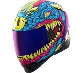 Icon Airform Kryola Kreep MIPS Casco - Azul Amarillo (L)