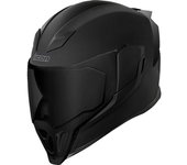 Icon Airflite Dark Casco - Negro (2XL)