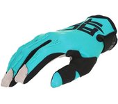 Acerbis MX X-H 2023 Guantes de motocross - Negro Turquesa (XL)