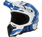 Acerbis Profile 5 Casco de motocross - Blanco Azul (XL)