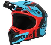 Acerbis Profile 5 Casco de motocross - Rojo Azul (XL)